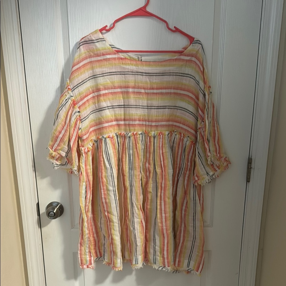 Striped Multicolor Free People Dress
